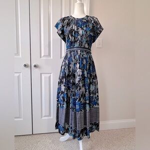 Ulla Johnson Lottie Midi Dress in Lapis